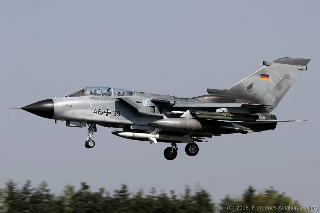 14 ETSL060511 Tornado ECR 46+39 DK 01 German Air Force Tornado ECR 46+39 of JBG-32 - Lechfeld AB, 11 May 2006 (C) Didier Kories